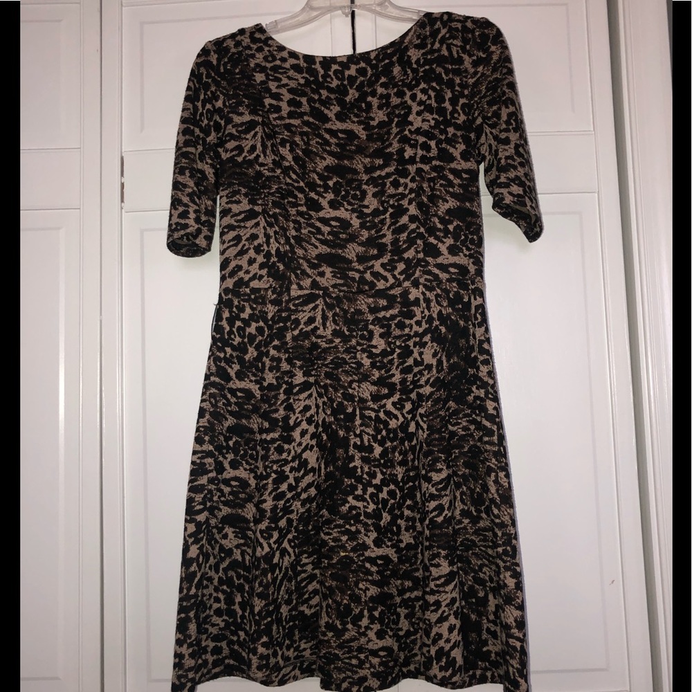 Evan Picone Leopard print dress